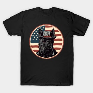 Scottish Terrier 4th of July T-Shirt